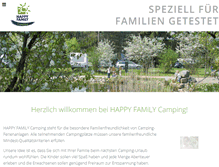 Tablet Screenshot of happy-family-camping.de
